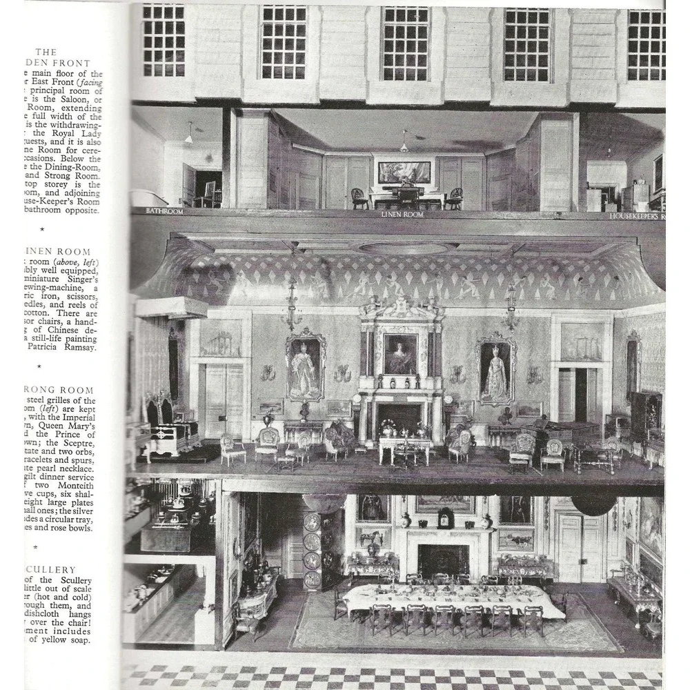 Dolls & Doll Houses Kay Desmonde  Queen Mary's Dolls' Houses TWO‎ Little Books